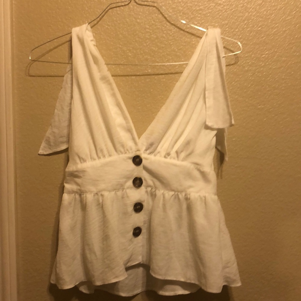 ASOS white blouse